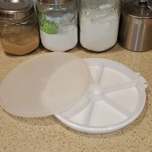 Vtg Tupperware Snack Tray